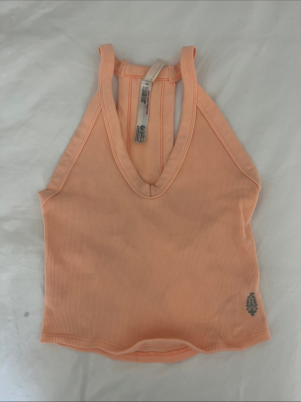 FP peach halter top